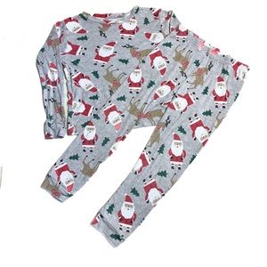 Carter's Carters Just One You Santa Flannel Pajama Set Boys Size 5T Christmas